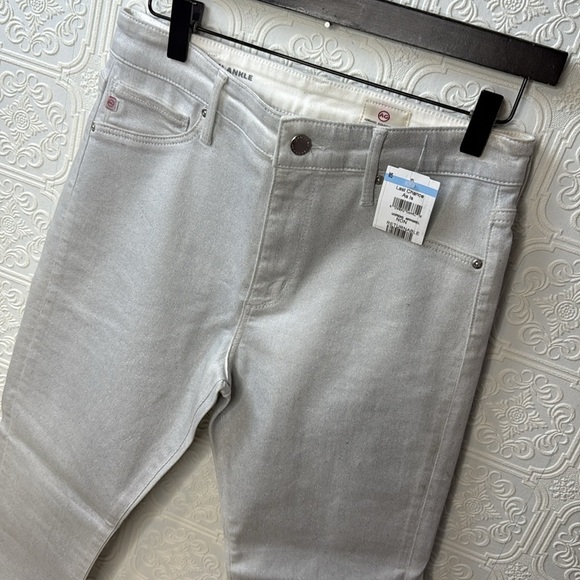 AG Adriano Goldschmied | Farrah Skinny Ankle Jeans
Luminous Fade to Grey - Picture 3 of 14